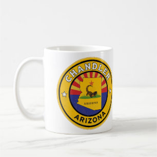 Vintage-Geschenke aus Chandler City, Arizona Kaffeetasse