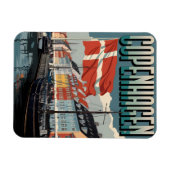 Vintage Geschenke aus Kopenhagen Magnet (Horizontal)