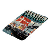 Vintage Geschenke aus Kopenhagen Magnet (Linke Seite)