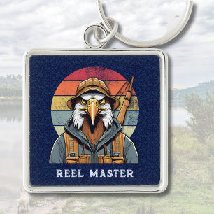Vintage Geschenke für den Eagle-Vater Schlüsselanhänger