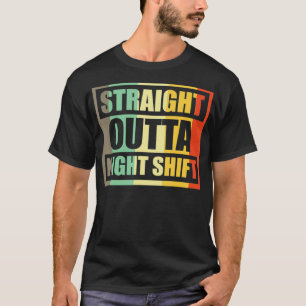 Vintage Geschenke für die nächtliche Nacht T-Shirt