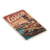 Vintage Geschenke im portugiesischen Wasserschloss Magnet (Rechte Seite)