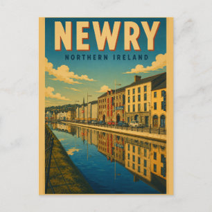 Vintage-Geschenke und Souvenirs aus Newry Nordirla Postkarte