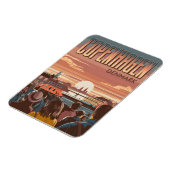 Vintage Geschenke von Kopenhagen Magnet (Linke Seite)