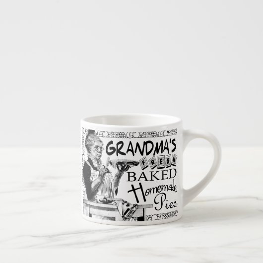 Vintage Geschenke von Oma Espressotasse (Rechts)