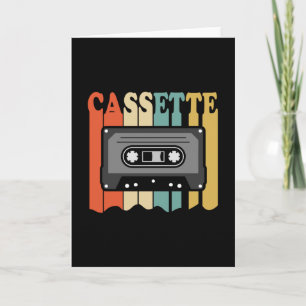 Vintage Geschenkidee 1969 Retro Cassette Geburtsta Karte