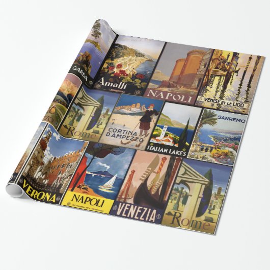 Vintage Geschenkpapier (Ungerollt)