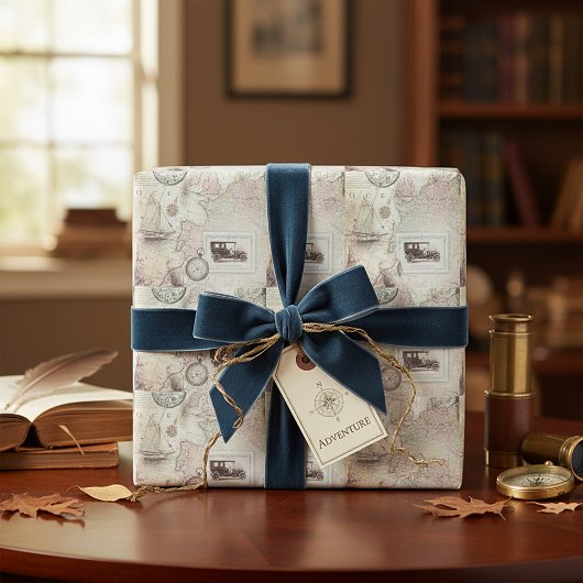 Vintage Geschenkpapier