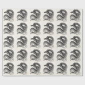 Vintage Geschenkpapier (Flach)