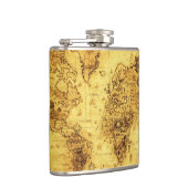 Vintage Geschichte der alten Welt Flachmann (Rechts)