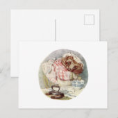 Vintage Geschichte von Frau Tiggy Winkle Postkarte (Vorne/Hinten)