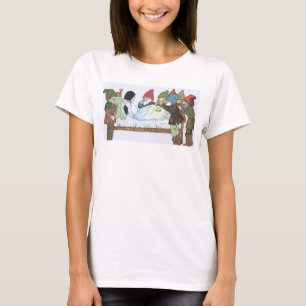Vintage-Geschichtenbuch-Feengeschichten-Kunst. T-Shirt