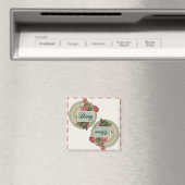 Vintage Geschirrspülmaschine sauber und geschmackv Magnet (In Situ (Geschirrspüler))