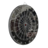 Vintage Gestaltung des Zuges Dartscheibe (Vorderseite Links)