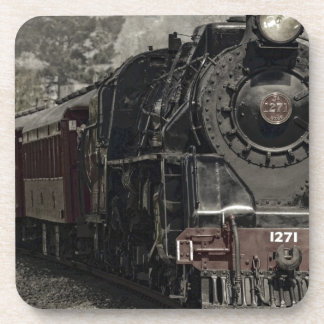 Vintage Gestaltung des Zuges Getränkeuntersetzer