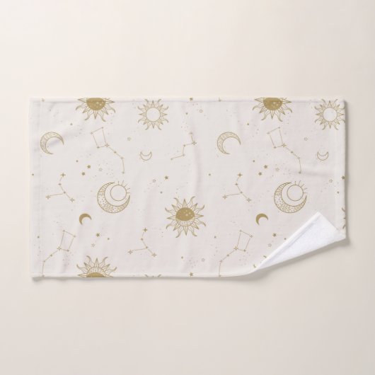 Vintage Gestaltungsmuster Badhandtuch Set (Handtuch)