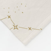 Vintage Gestaltungsmuster Fleecedecke (Ecke)