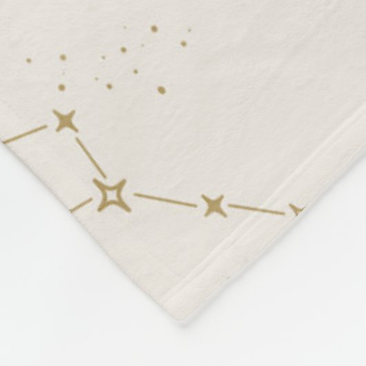 Vintage Gestaltungsmuster Fleecedecke (Ecke)