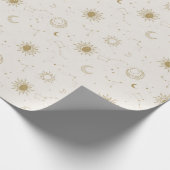 Vintage Gestaltungsmuster Geschenkpapier (Ecke)