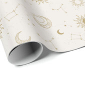 Vintage Gestaltungsmuster Geschenkpapier (Rolleneckpunkt)