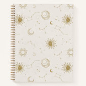 Vintage Gestaltungsmuster Notizblock (Vorderseite)