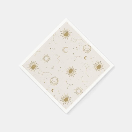 Vintage Gestaltungsmuster Serviette (Ecke)