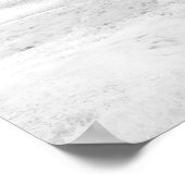 Vintage gestrichene Berge bemalt Berge Verlassen Poster (Ecke)