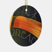 Vintage gesunde Lebensmittel, Vollkornbrot Keramikornament (Rechts)