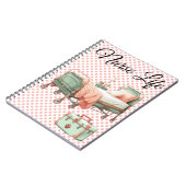 Vintage Gesundheitsversorgung Notizblock (Linke Seite)