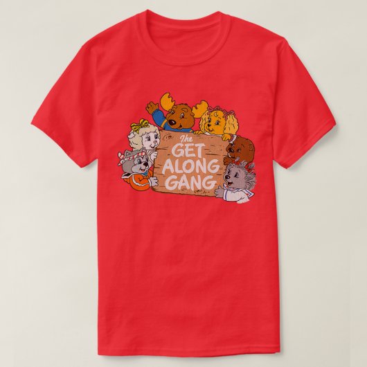 Vintage Get Along Gang T-Shirt (Design vorne)