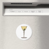 Vintage Getränke Getränke, Martini-Cocktail Magnet (In Situ (Geschirrspüler))