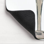 Vintage Getränke Getränke, Martini-Cocktail Mousepad (Ecke)