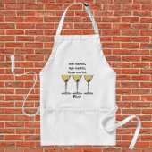 Vintage Getränke Getränke, Martini-Cocktail Schürze