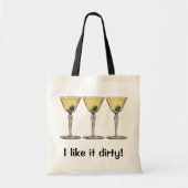 Vintage Getränke Getränke, Martini-Cocktail Tragetasche (Vorne)