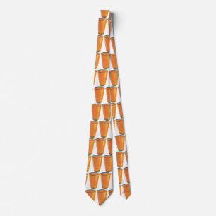Vintage Getränke, Orangensaftglas - Frühstück Krawatte