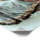 Vintage Getränkewerbung Poster (Ecke)