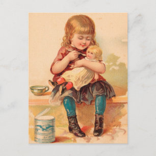Vintage: Getränkewerbung - Postkarte