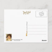 Vintage Getränkewerbung Postkarte (Rückseite)