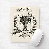 Vintage-Getreidesack-Logo Mousepad (Mit Mouse)