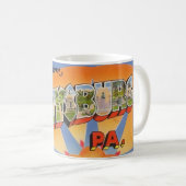 Vintage Gettsyburg PA  Kaffeetasse (VorderseiteRechts)