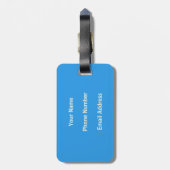 Vintage Gettysburg PA  Gepäckanhänger (Rückseite vertikal)