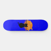 Vintage gewartet Katzenlandschaft Skateboard (Horizontal)