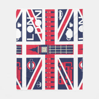 Vintage Gewerkschafts-Jackflagge mit Fleecedecke