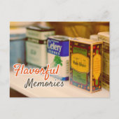 Vintage Gewürzkörner Postkarte (Vorderseite)