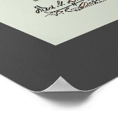 Vintage Gewürzmühle Poster (Ecke)