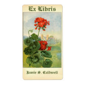 Vintage Ggeran-Blume-Buchzeichen (Vorne)