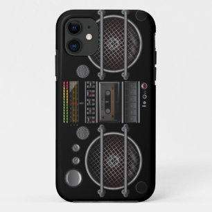 Vintage-Ghetto-Blaster in beliebiger Farbe Case-Mate iPhone Hülle