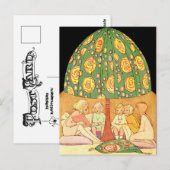 Vintage GHOST STORIES HALLOWE EN PARTY Postkarte (Vorne/Hinten)