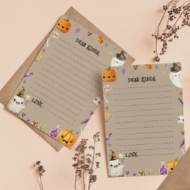 Vintage Ghost-Zeit-Kapsel-Merkkarte Dankeskarte