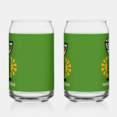 Vintage Gin- und Tonkunst Dosenglas (Links)